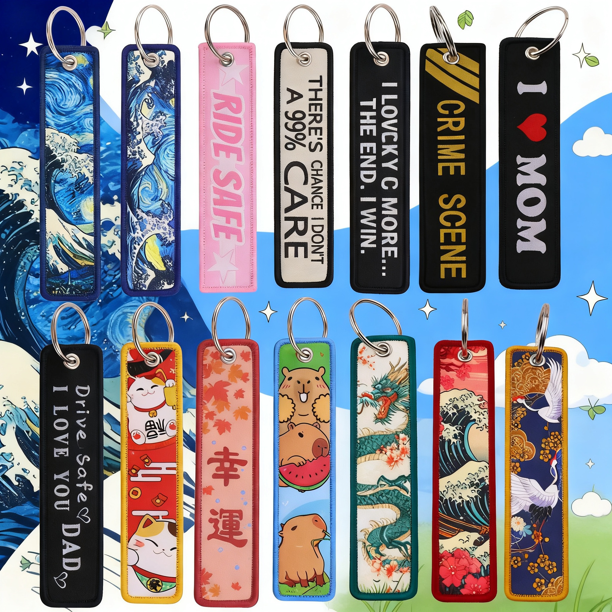 Van Gogh Embroidery Key Fobs K - Embroidery Charm review and price