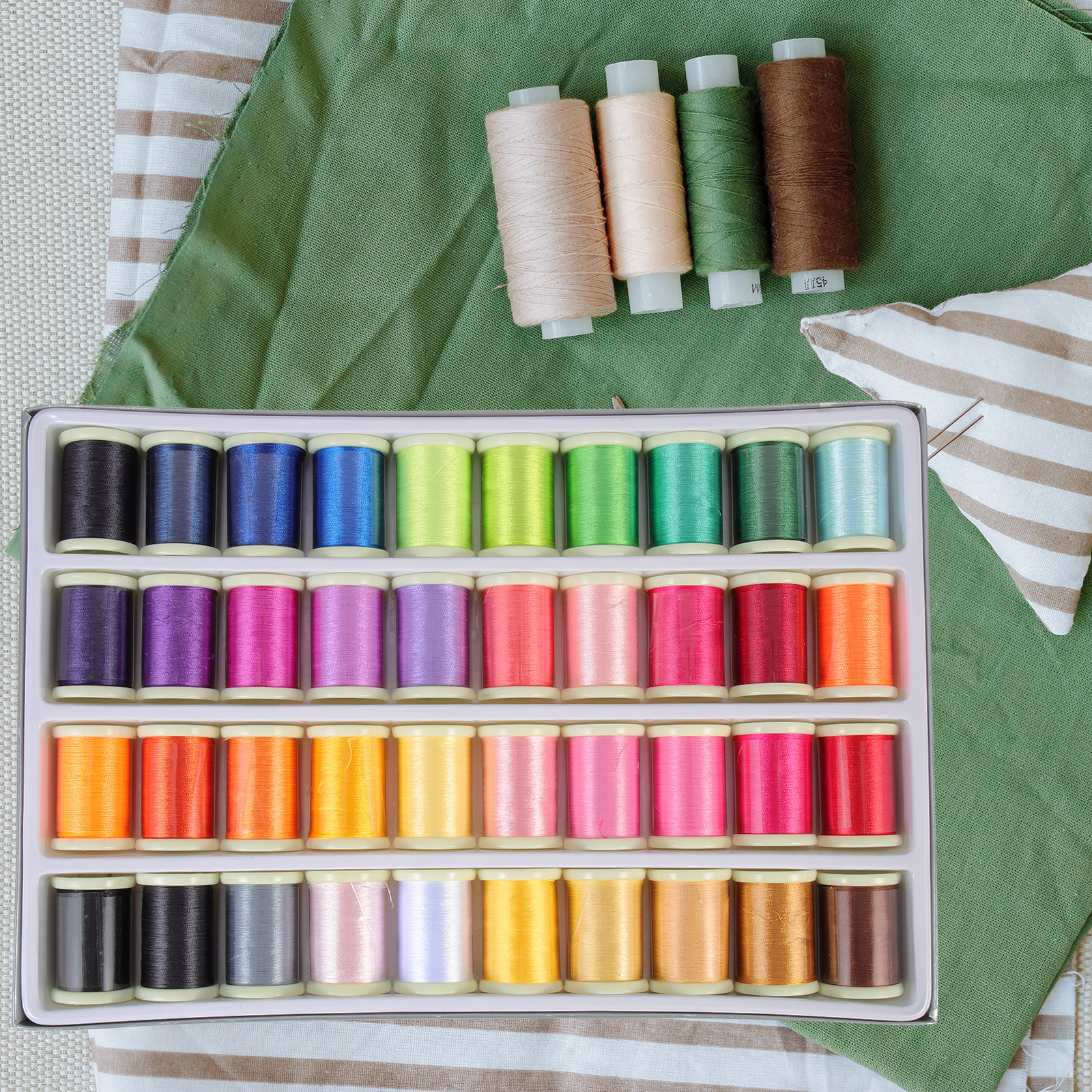 40 Rolls Household Embroidery  - Embroidery Stitches review and price