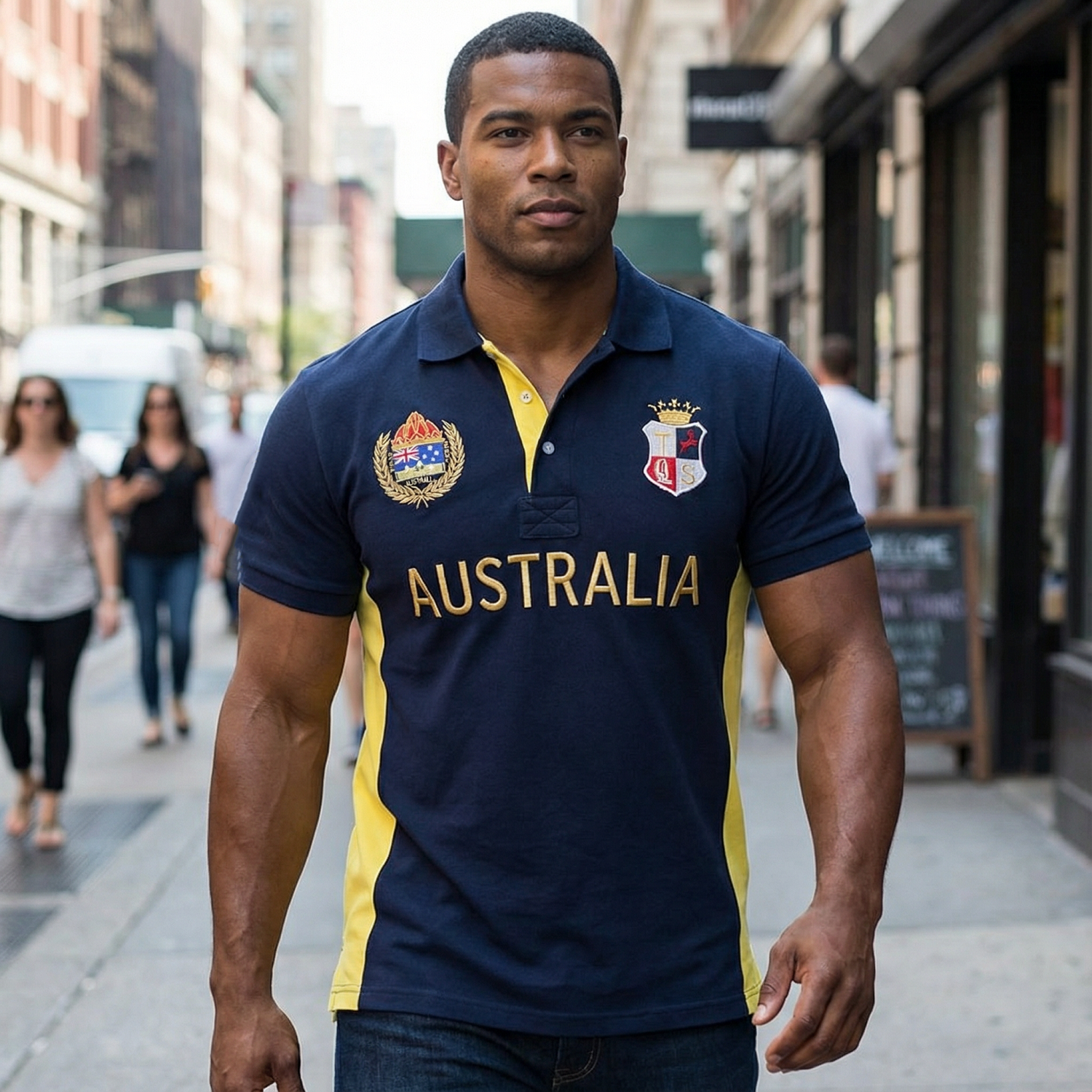 Men's polo shirt Australia Roy - Embroidery In Australia review and price