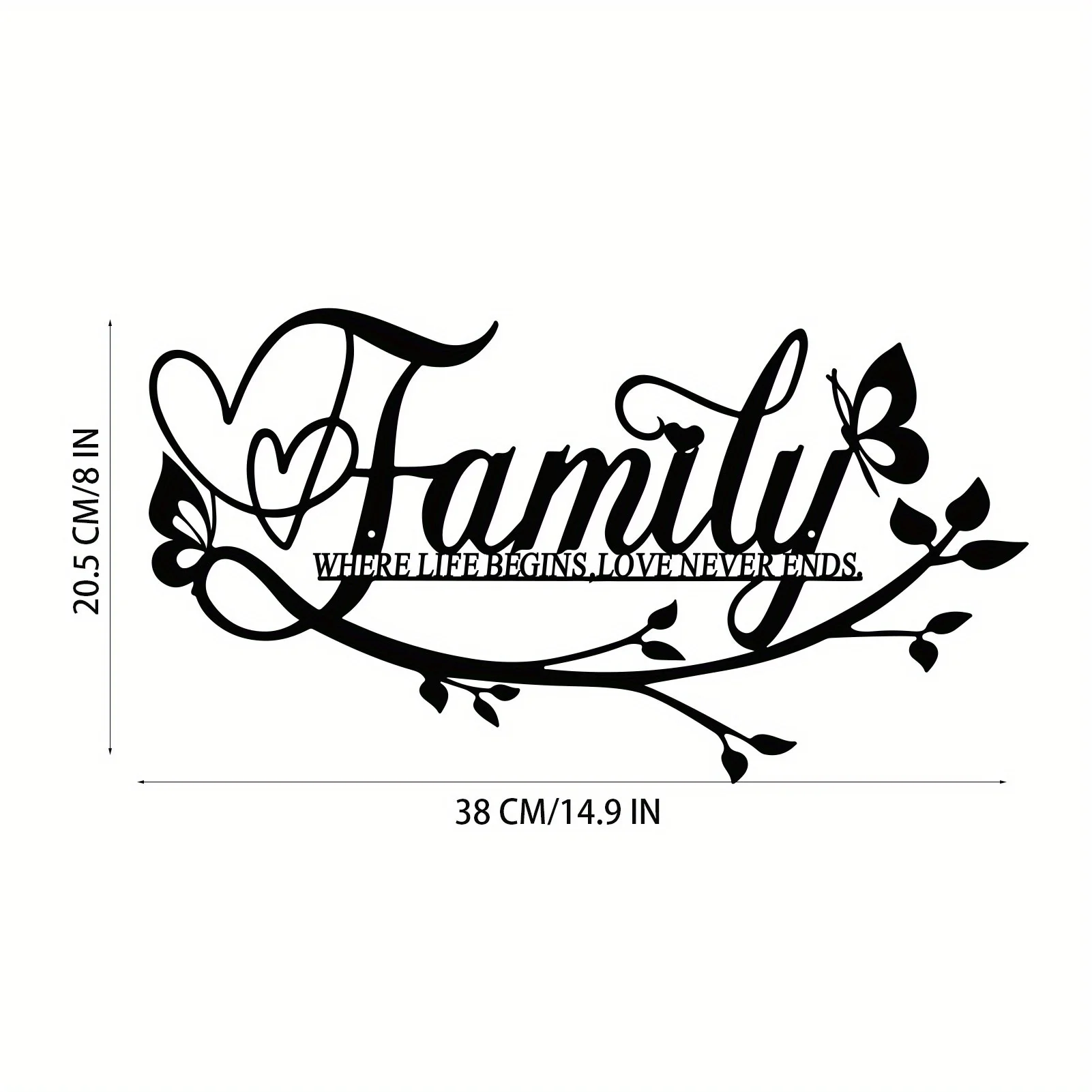HelloYoung Home Decor, Wall Me - Embroidery Writing review and price