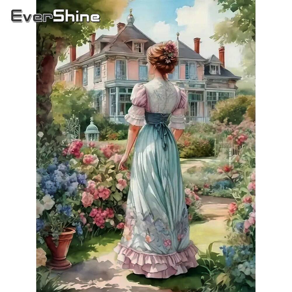 Evershine 5D Diamond Painting  - Embroidery Garden review and price