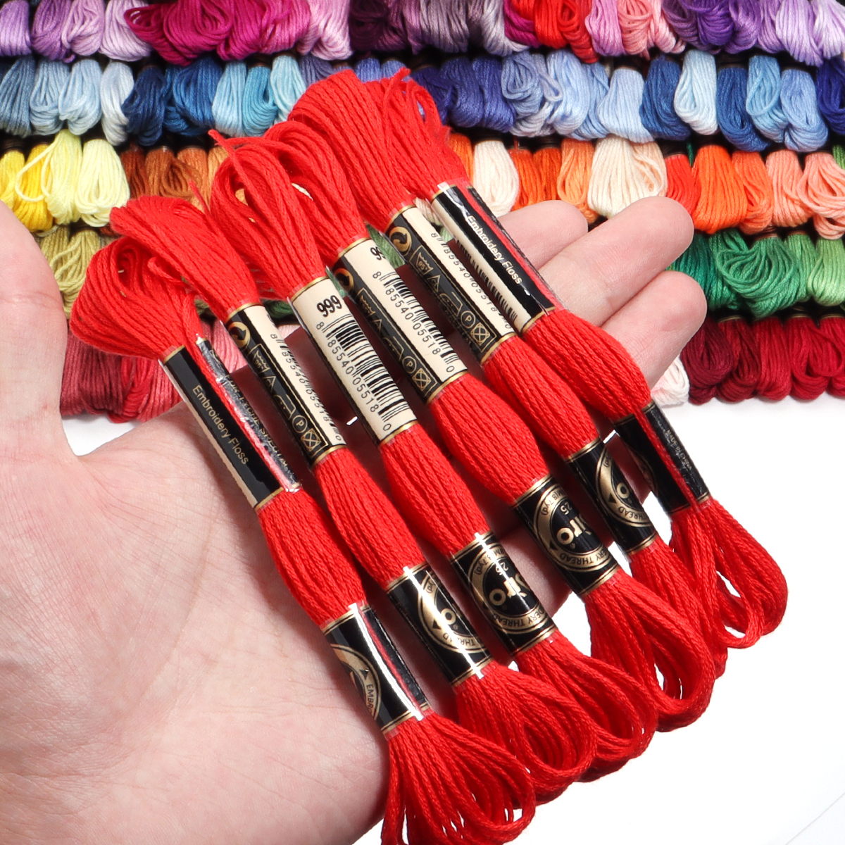 6Pcs/Lot Multicolor Polyester  - Embroidery Stitches review and price