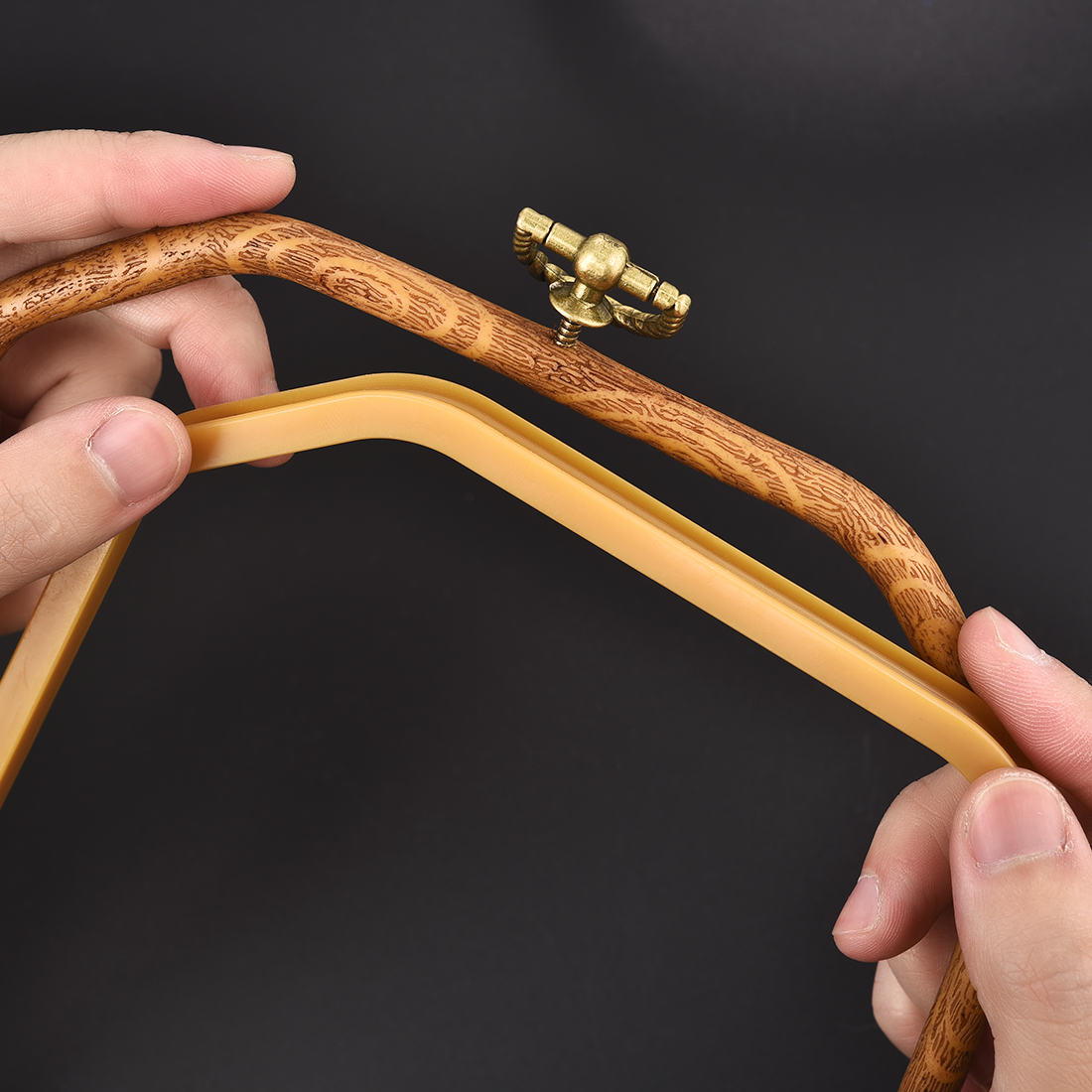 Imitated Wood Round,Oval Diffe - Embroidery Hoop Plastic review and price