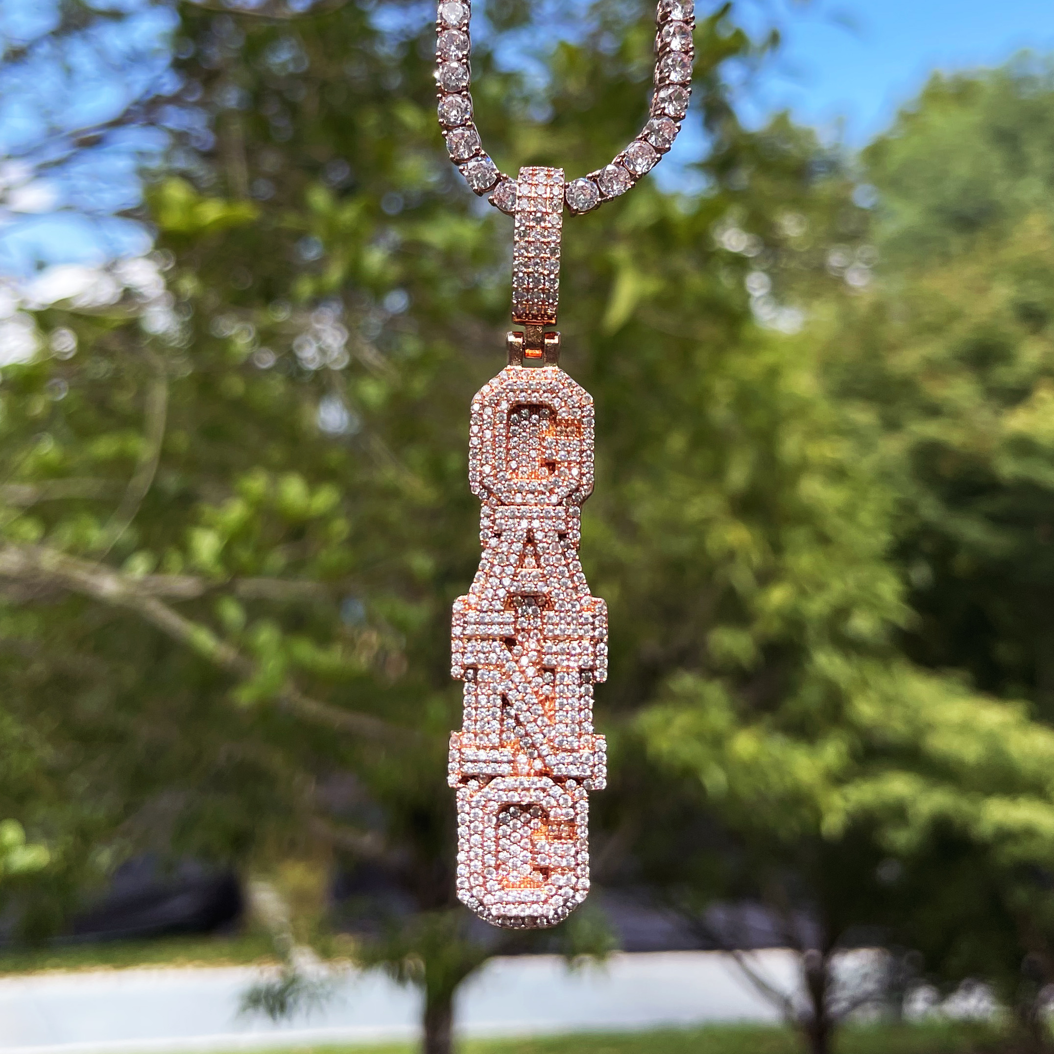 Bubble Letter Customized Name  - Embroidery Charm review and price