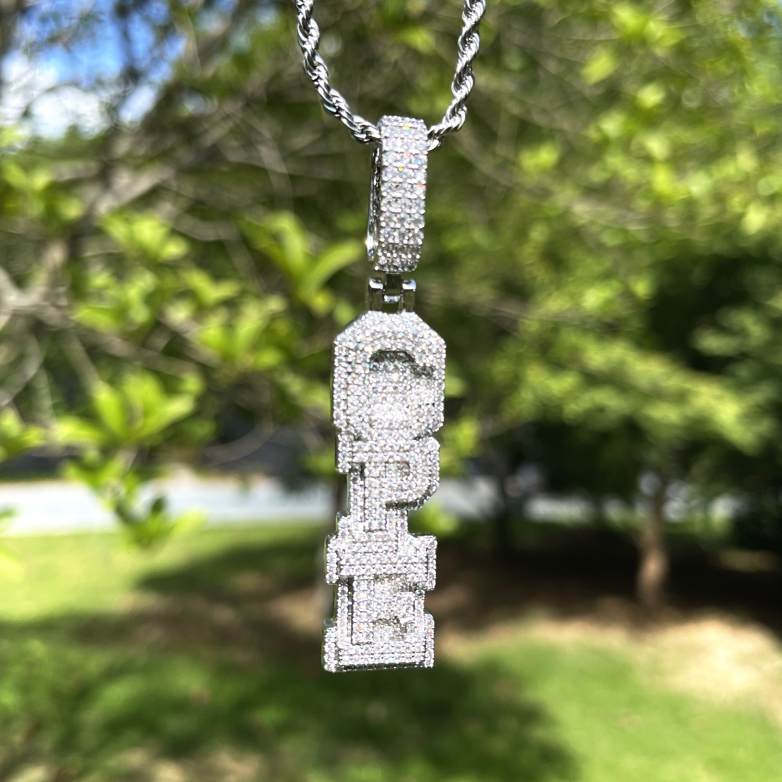 Bubble Letter Customized Name  - Embroidery Charm review and price