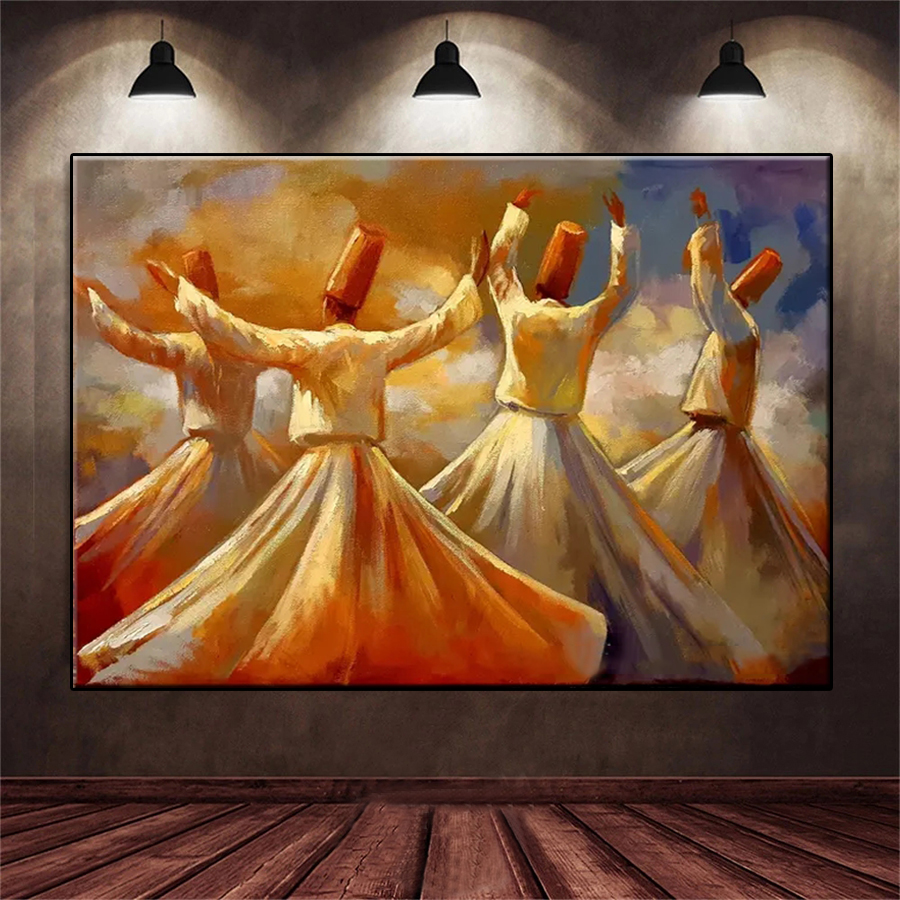 5D DIY Diamond Painting Sufi W - Embroidery In Egypt review and price