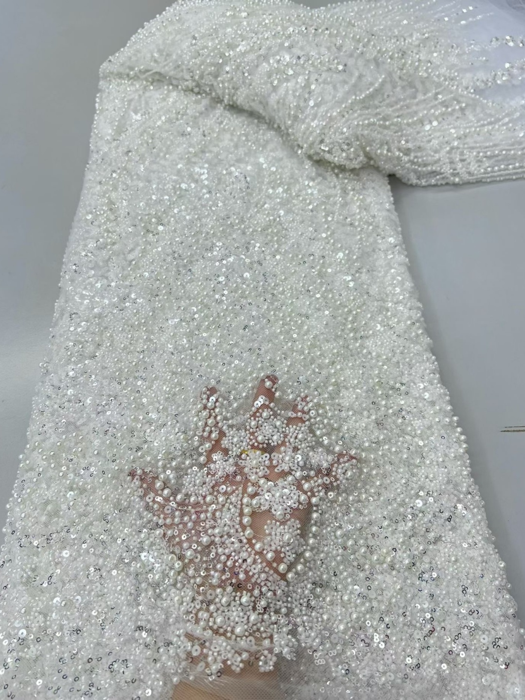 Nigerian Velvet Sequins Lace F - Velvet Fabric Embroidery review and price