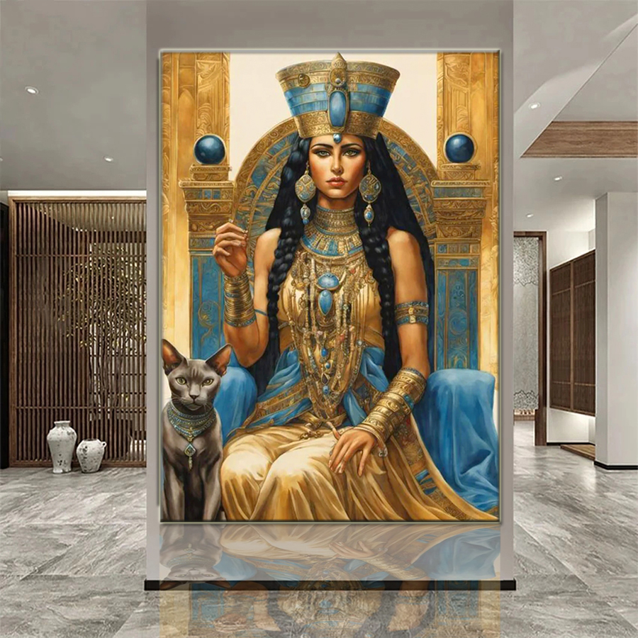 Cleopatra DIY Diamond Painting - Embroidery In Egypt review and price