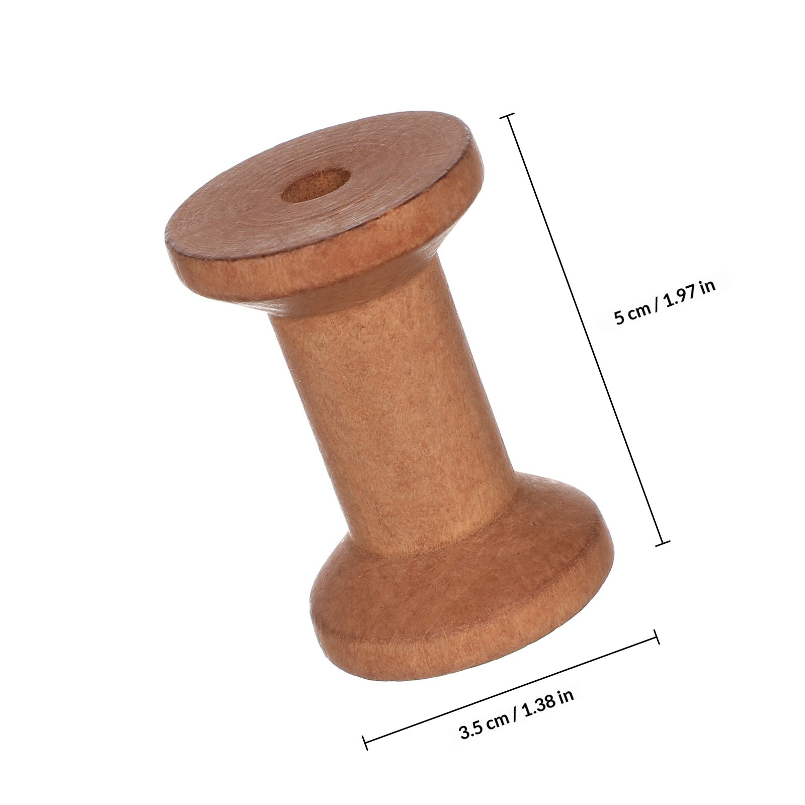 20Pcs Empty Wood Spools Thread - Embroidery Charm review and price