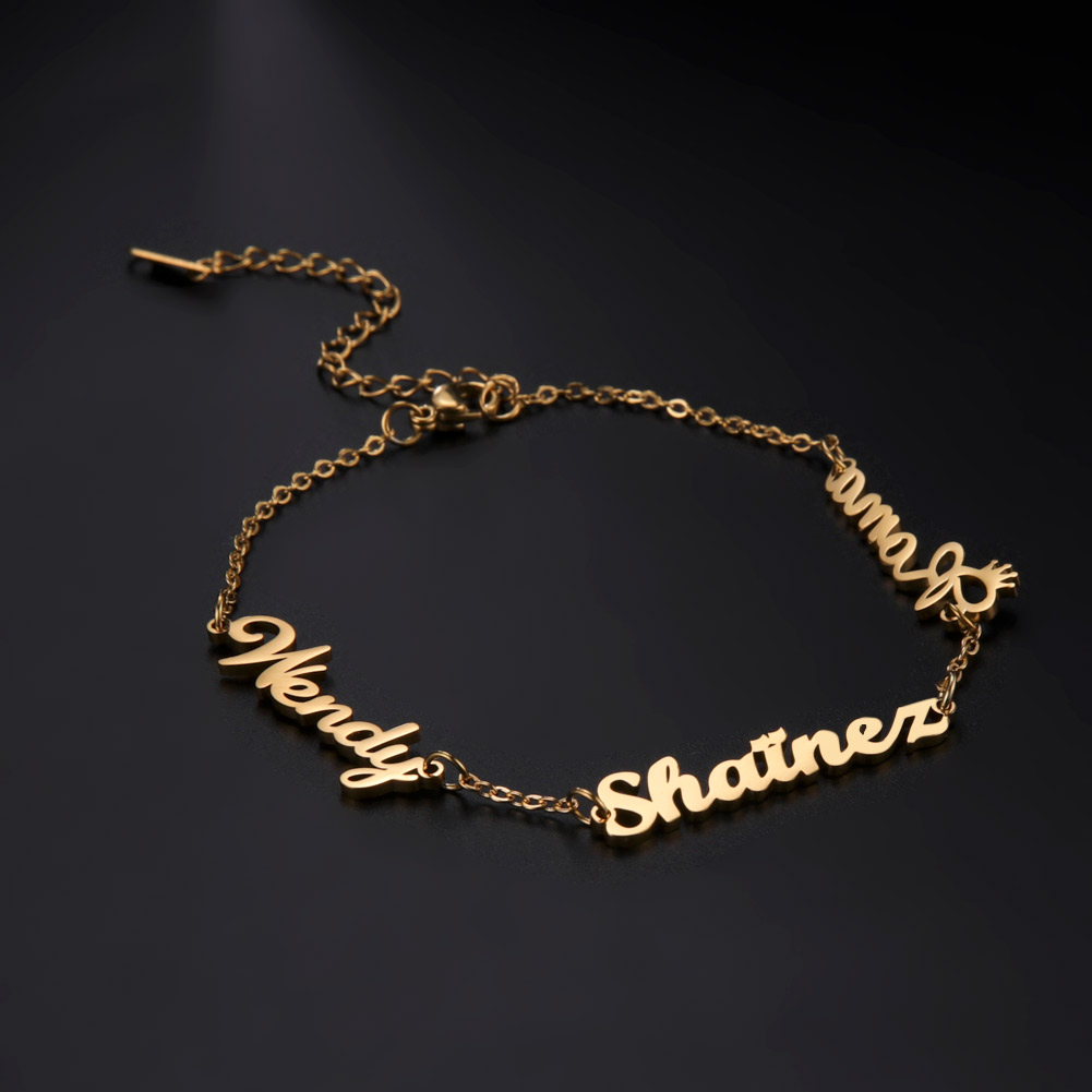Personalized Bracelet Custom N - Embroidery Charm review and price