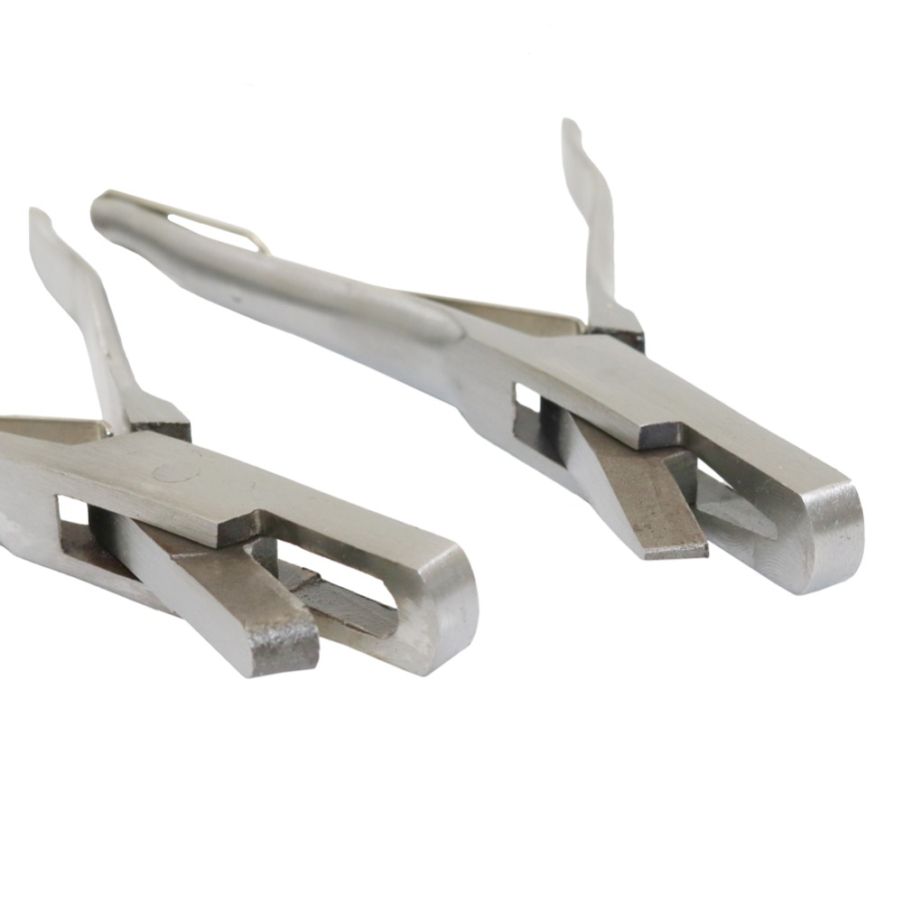 Stainless Steel Pig Ear Punch  - Embroidery Writing review and price