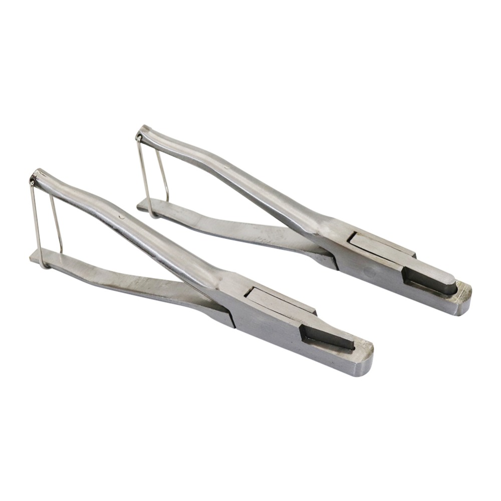 Stainless Steel Pig Ear Punch  - Embroidery Writing review and price