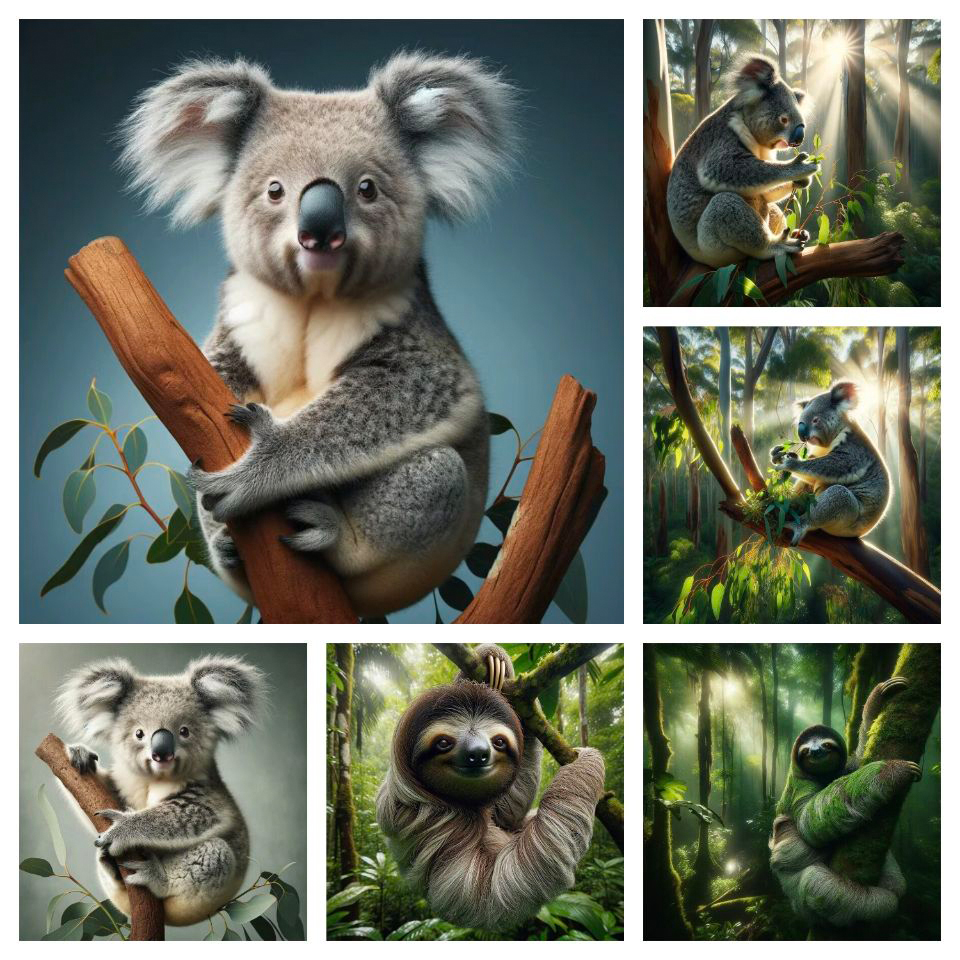 Diamond Painting Sloth Koala A - Embroidery In Australia review and price