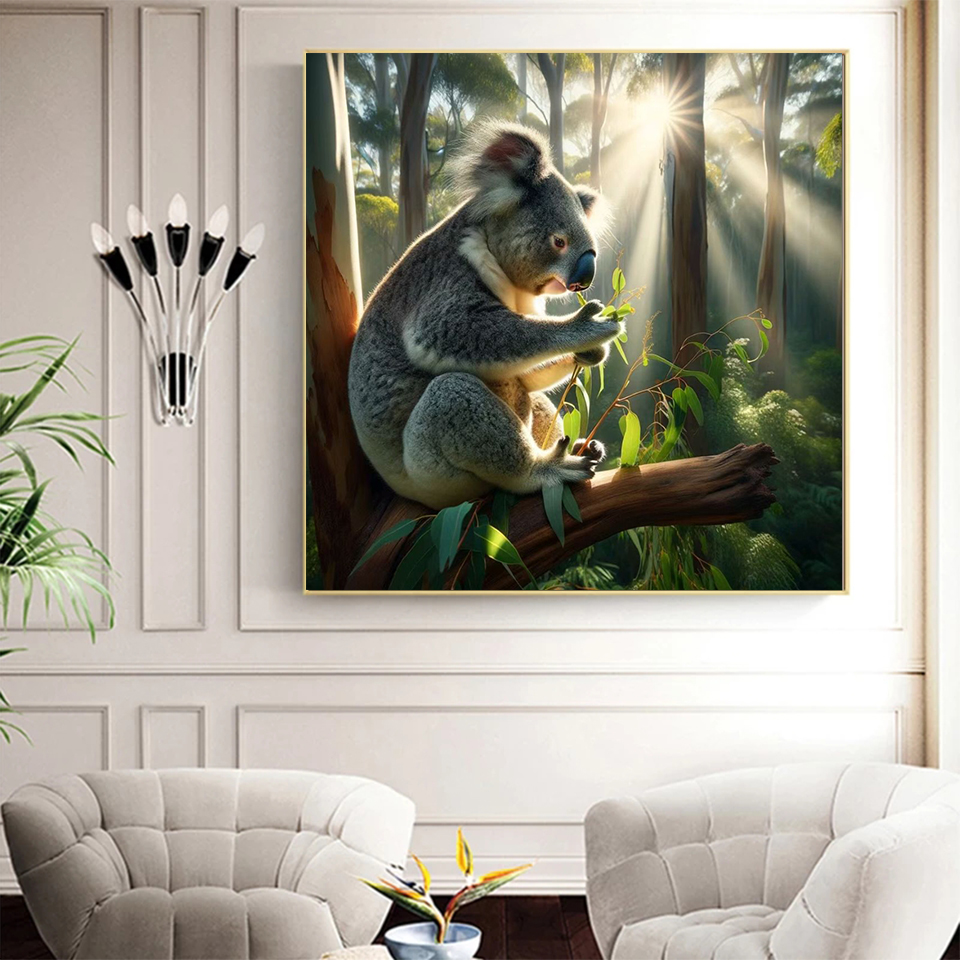Diamond Painting Sloth Koala A - Embroidery In Australia review and price