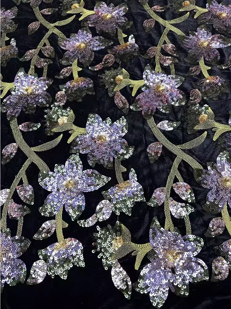 1yard Retro velvet tela Handcr - Velvet Fabric Embroidery review and price